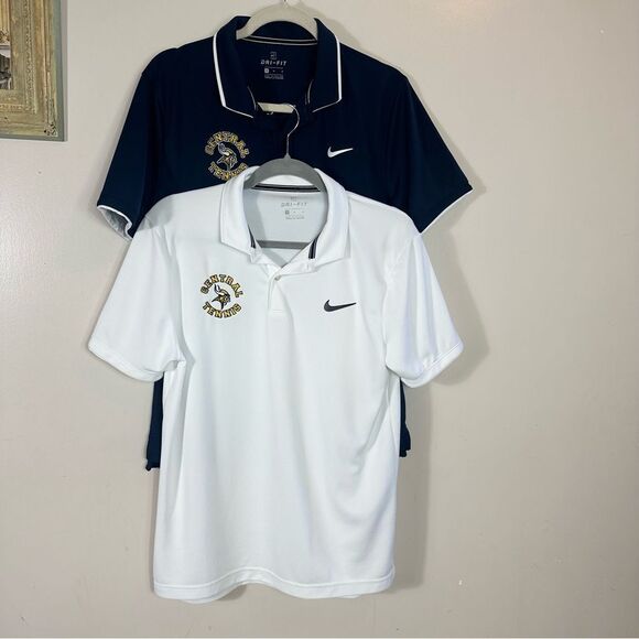 Nike Navy and White Short Sleeve Tees - Picture 11 of 11